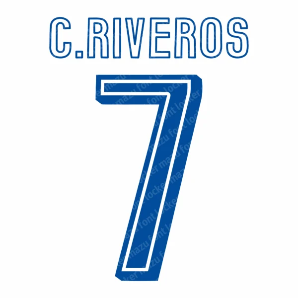 Cruz Azul 2008-2009 Font Vector – Epic La Máquina Masterpiece