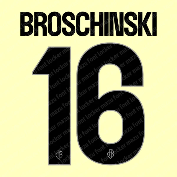 FC Basel 2026-2027 Font Vector – Epic Rotblau Masterpiece