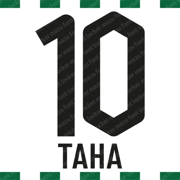 FC Groningen 2026-2027 Font Vector – Stunning Green-White Pride Masterpiece