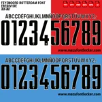Feyenoord Rotterdam 2026-2027 Font Vector – Stunning Trots van Zuid Masterpiece