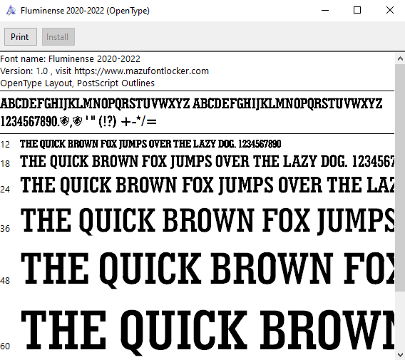 Fluminense 2020-2022 Font Vector – Legendary Tricolor Masterpiece