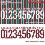 Fluminense 2020-2022 Font Vector – Legendary Tricolor Masterpiece