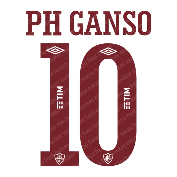 Fluminense 2020-2022 Font Vector – Legendary Tricolor Masterpiece