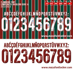 Fluminense 2022-2023 Font Vector – Stunning Tricolor das Laranjeiras Masterpiece