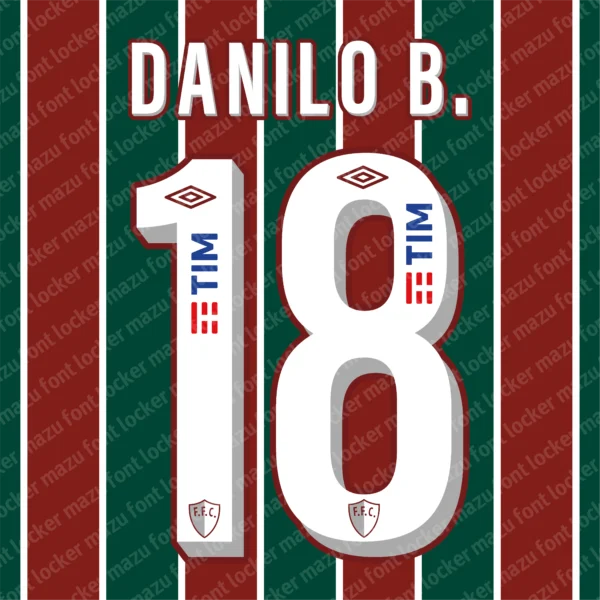 Fluminense 2022-2023 Font Vector – Stunning Tricolor das Laranjeiras Masterpiece