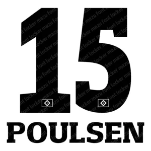 Hamburger SV 2026-2027 Font