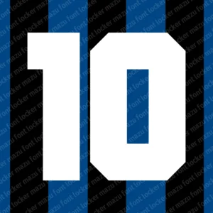 Inter Milan 1992-1996 Font