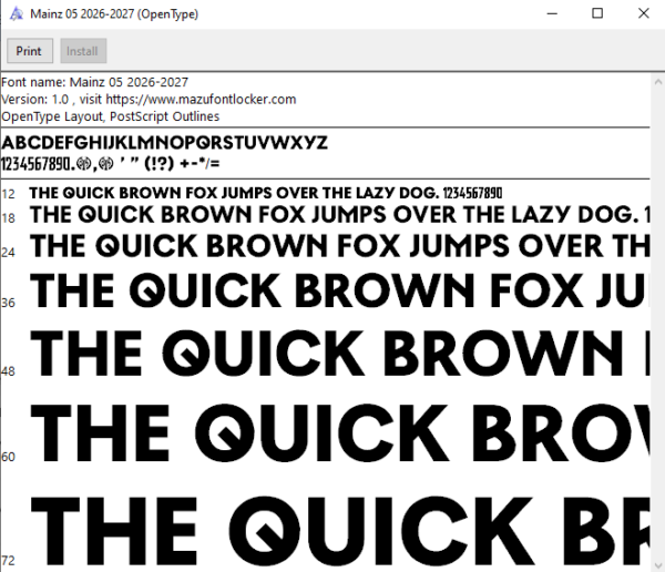 Mainz 05 2026-2027 Font Vector – Stunning Rot-Weiß Masterpiece