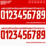 Mainz 05 2026-2027 Font Vector – Stunning Rot-Weiß Masterpiece