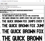 Nottingham Forest 2026-2027 Font Vector – Epic Tricky Trees Masterpiece