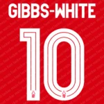 Nottingham Forest 2026-2027 Font Vector – Epic Tricky Trees Masterpiece