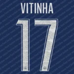PSG UCL Jordan 2024-2025 Font Vector – Stunning Parisian Champions