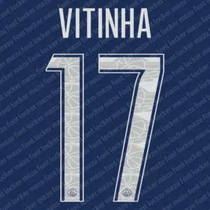 PSG UCL Jordan 2024-2025 Font