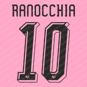 Palermo FC 2026-2027 Font