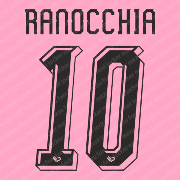 Palermo FC 2026-2027 Font Vector – Legendary Rosanero Masterpiece