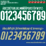 Palmeiras 2026-2027 Font Vector – Stunning Verdão Masterpiece