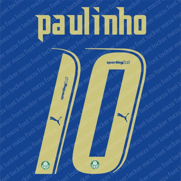 Palmeiras 2026-2027 Font Vector – Stunning Verdão Masterpiece