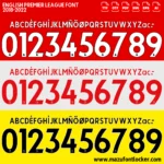 Premier League 2018-2022 Font Vector – Legendary English Masterpiece