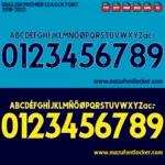 Premier League 2018-2022 Font Vector – Legendary English Masterpiece
