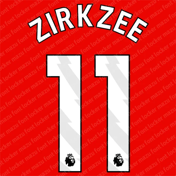 Premier League 2023-2027 Font Vector – Stunning Modern Elite English Football Masterpiece