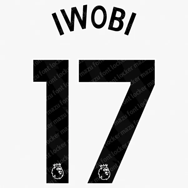 Premier League 2023-2027 Font Vector – Stunning Modern Elite English Football Masterpiece
