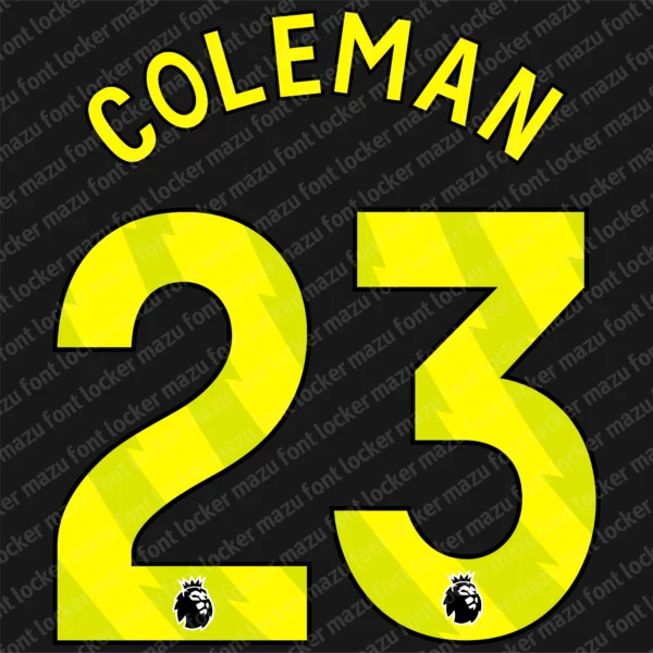 Premier League 2023-2027 Font Vector – Stunning Modern Elite English Football Masterpiece