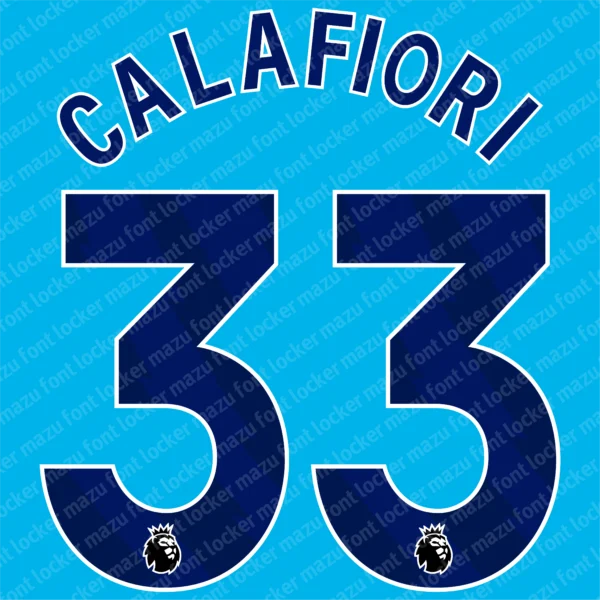 Premier League 2023-2027 Font Vector – Stunning Modern Elite English Football Masterpiece