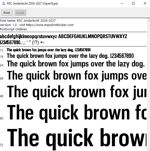RSC Anderlecht 2026-2027 Font Vector – Stunning Purple & White Masterpiece