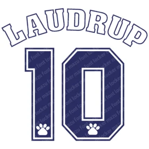 Real Madrid 1994-1996 Font