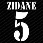 Real Madrid 2000-2003 Font Vector – Legendary Galácticos Masterpiece