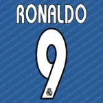 Real Madrid 2003-2005 Font Vector – Legendary Galácticos Masterpiece