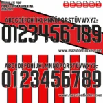 River Plate 2026-2027 Font Vector – Stunning Millonarios Masterpiece