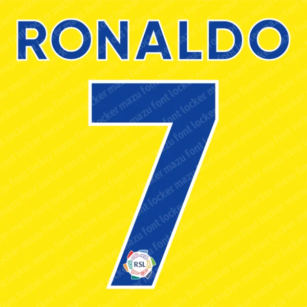 Saudi Pro League 2026-2027 Font Vector – Stunning Roshn Masterpiece