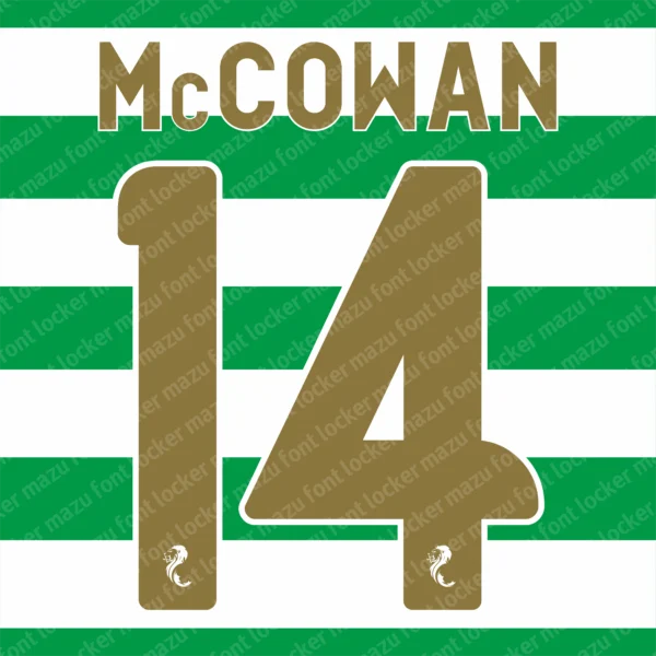 Scottish Premiership 2026-2027 Font Vector – Stunning Tartan Masterpiece