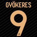 Sporting Lisbon 2023-2024 Font Vector – Epic Leões Masterpiece