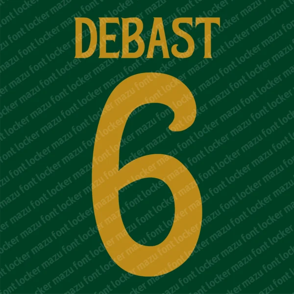Sporting Lisbon 2026-2027 Font Vector – Magnificent Lions of Alvalade Masterpiece