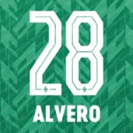 Werder Bremen 2024-2025 Font Vector – Epic Grün-Weiß Masterpiece