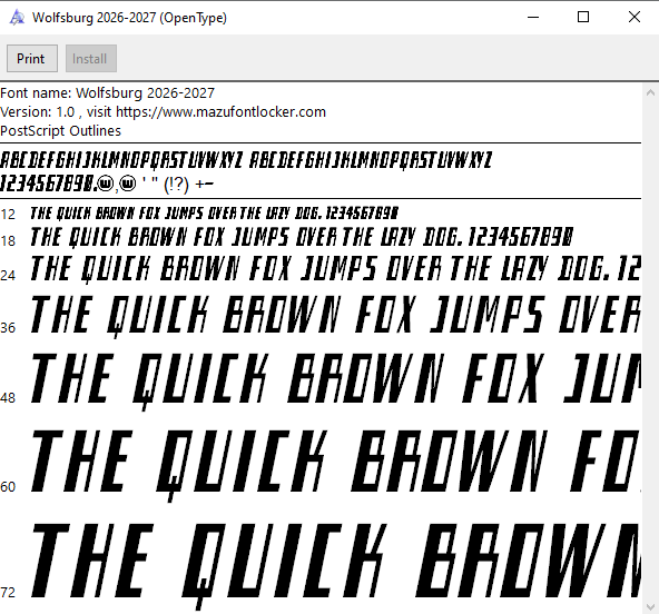 Wolfsburg 2026-2027 Font Vector – Stunning Green Wolves Icon