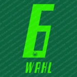 Wolfsburg 2026-2027 Font Vector – Stunning Green Wolves Icon