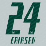 Wolfsburg 2026-2027 Font Vector – Stunning Green Wolves Icon