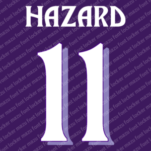 Anderlecht 2024-2025 Font