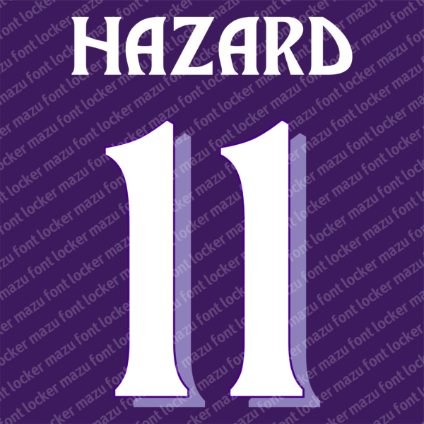 Anderlecht 2024-2025 Font Vector – Legendary Purple & White Masterpiece