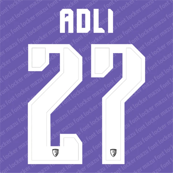 AFC Bournemouth UEL 2026-2027 Font Vector – Legendary Cherries Masterpiece
