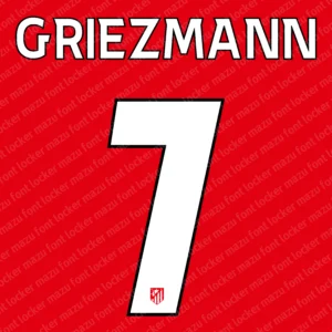 Atletico Madrid UCL 2024-2025 Font