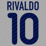 Barcelona 2000-2002 Font Vector – Stunning Blaugrana Masterpiece