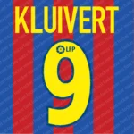 Barcelona 2002-2004 Font Vector – Legendary Blaugrana Masterpiece