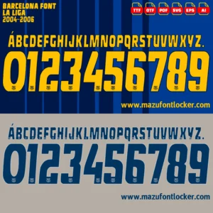 Barcelona 2004-2006 Font