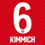 Bayern Munich 2020-2021 Font Vector – Epic Rote Masterpiece