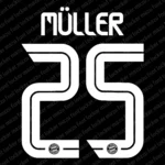 Bayern Munich 2020-2021 Font Vector – Epic Rote Masterpiece