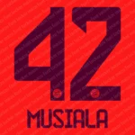 Bayern Munich 2024-2025 Font Vector – Legendary Die Roten Masterpiece
